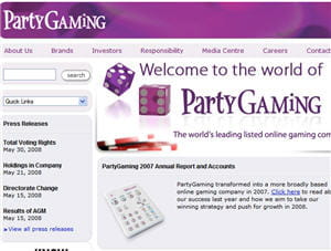 partygaming, le propriétaire d'empire online