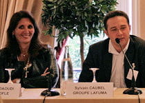 laurence daoudi (christofle) et sylvain caubel (lafuma)
