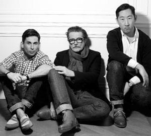 masaya kuroki et gildas loaëc, les deux fondateurs de kitsuné encadrent michel