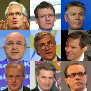 découvrez les commissaires européens chargés des questions économiques.