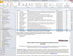 application mail d'outlook.