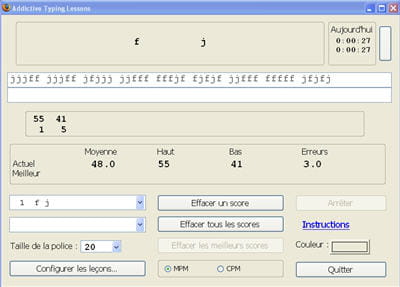 addictive typing lessons