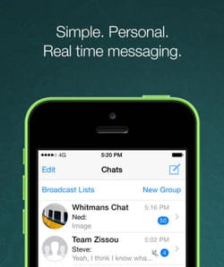 l'application de messagerie parfaite !