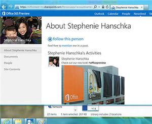 newsfeed constitue la colonne vertébrale native de sharepoint en matière de