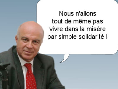 nikos vernicos, président de la chambre internationale du commerce en grèce, le