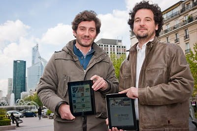 alexandre ignace et patrick chatain, fondateurs de nenuphar developpement