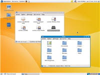 l'explorateur de fichier sous fedora
