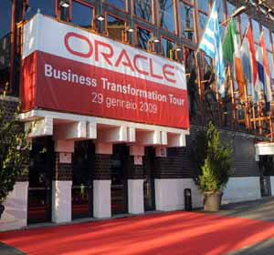 un événement oracle à milan en 2009.