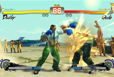 dudley, personnage de street fighter 3, a décidément la classe pour un