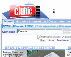 le site communautaire clubic passe aux mains de m6.