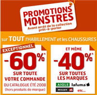 la camif brade avant d'arrêter le prêt-à-porter