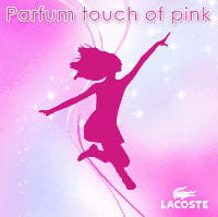 fond d'écran à télécharger depuis le site internet mobile lacoste touch of pink