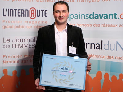 patrick bohbot, cofondateur et chief operating officer de myfab.