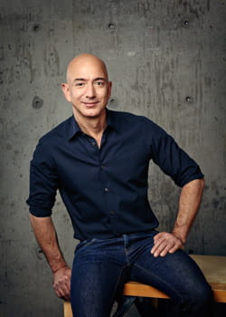 jeff bezos, directeur d'amazon.