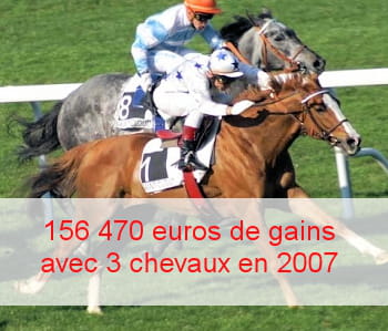 la dernière ligne droite avant l'arrivée à auteuil.