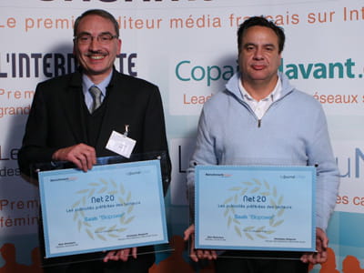 jean-richard randé,marketing manager chez saab et alain roussel, président
