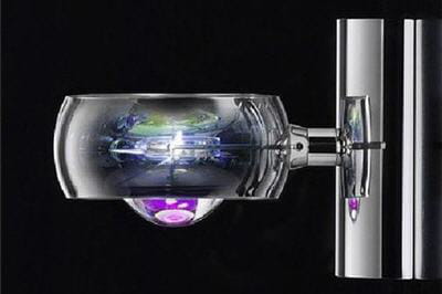 une lampe led à fixer au mur