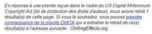 plainte dmca google 300