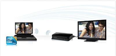 relier son pc portable et son téléviseur... sans fil