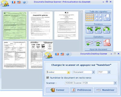 la solution documalis desktop scanner