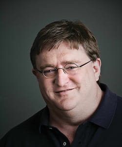 gabe newell, ancien employé de microsoft.