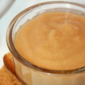 compote de pommes au pain d'épices