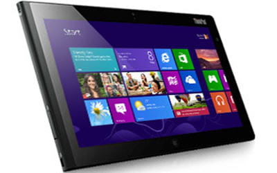 la lenovothinkpad tablet 2 proposera le support du nfc en option.