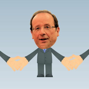 françois hollande fait tout ce qu'il faut pour éviter les scissions.
