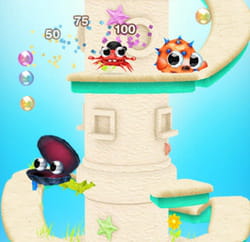 un jeu d'arcade simpliste mais élégant.