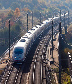 les milliers de trains qui circulent chaque jour sur le réseau pourraient
