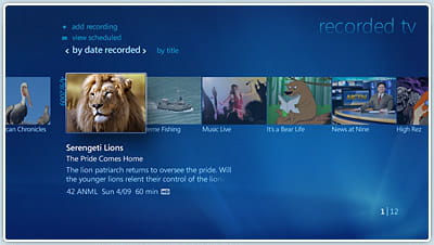 une carte tuner tv et le media center devient réalité