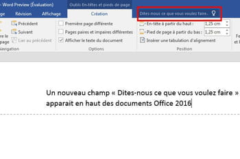un champ 'dites-nous ce que vous voulez faire' (encadré en rouge ci-dessus) fait