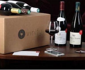 vinify, box de six vins.