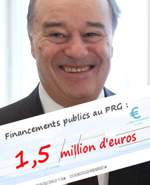 le parti radical de gauche de jean-michel baylet a reçu 1,5 million d'euros de