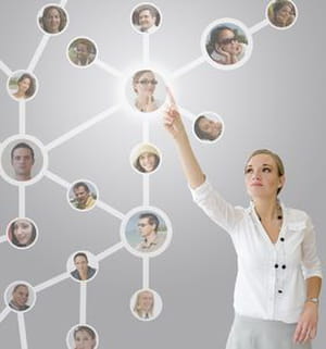 la part du réseau dans les décisions et les offres de recrutement prend une