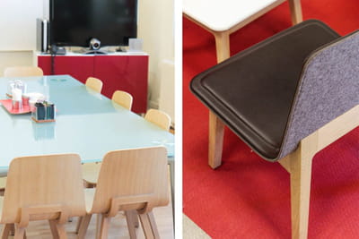 siège de chez illy. décoration : agence myhomedesign.