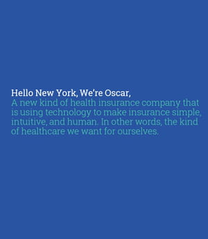 oscar est une nouvelle compagnie d'assurances.