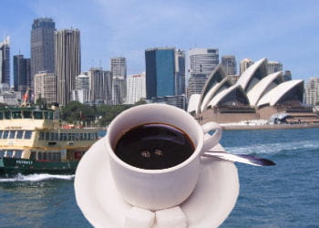 la capitale économique australienne est 20e pour le prix du café.