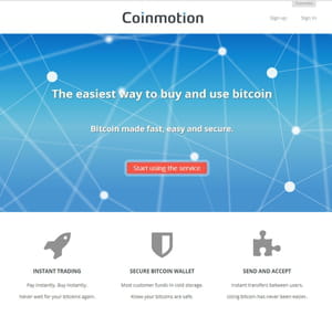 coinmotion surfe sur le secteur bitcoin.