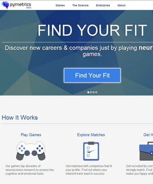 pymetrics met en relation employeurs et chercheurs d'emplois.
