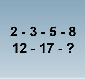 un test basé sur une série de nombres.