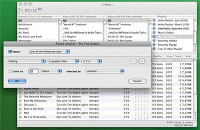 capture d'écran du logiciel