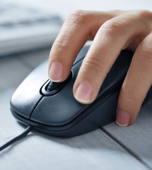 bougez votre souris pour éviter des traumatismes.