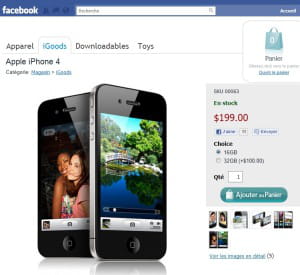 le russe ecwid propose depuis 2009 de porter sur facebook les catalogues