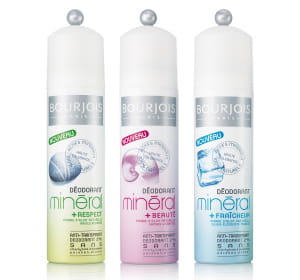 le déodorant 'minéral' de bourjois.