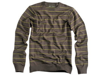 pull à rayures jules, collection green mood
