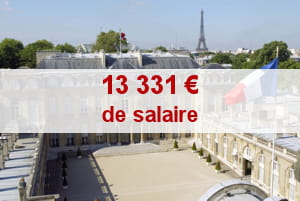 le chef de l'etat a augmenté son salaire net de 172%.