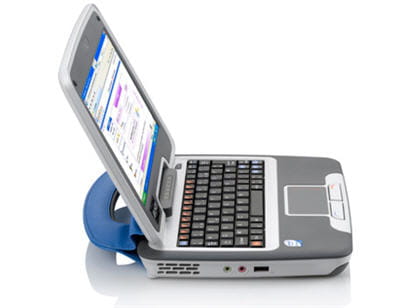 un netbook adapté au programme du ministère de l'éducation nationale.