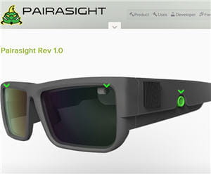 ces lunettes permettent de prendre de prendre des vidéos en 3d.
