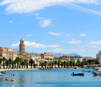 le port de split.